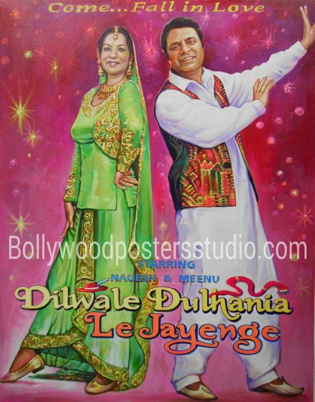 Customized Bollywood posters India