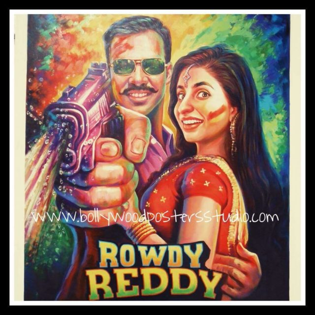 Handmade personal Bollywood movie posters