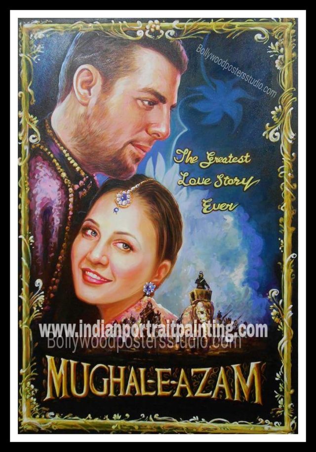 Customized Bollywood movie posters