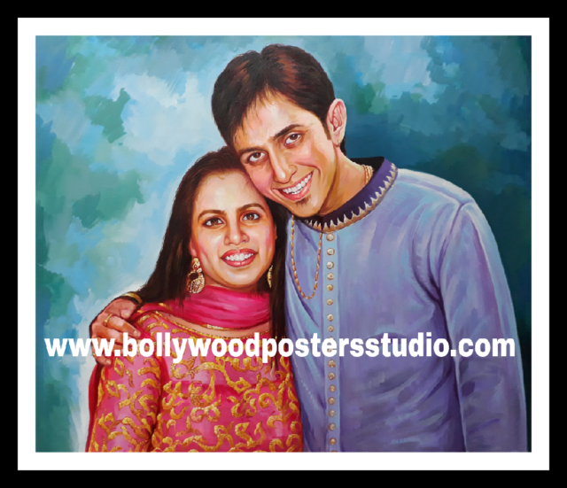 Famous Indian oil portrait artists