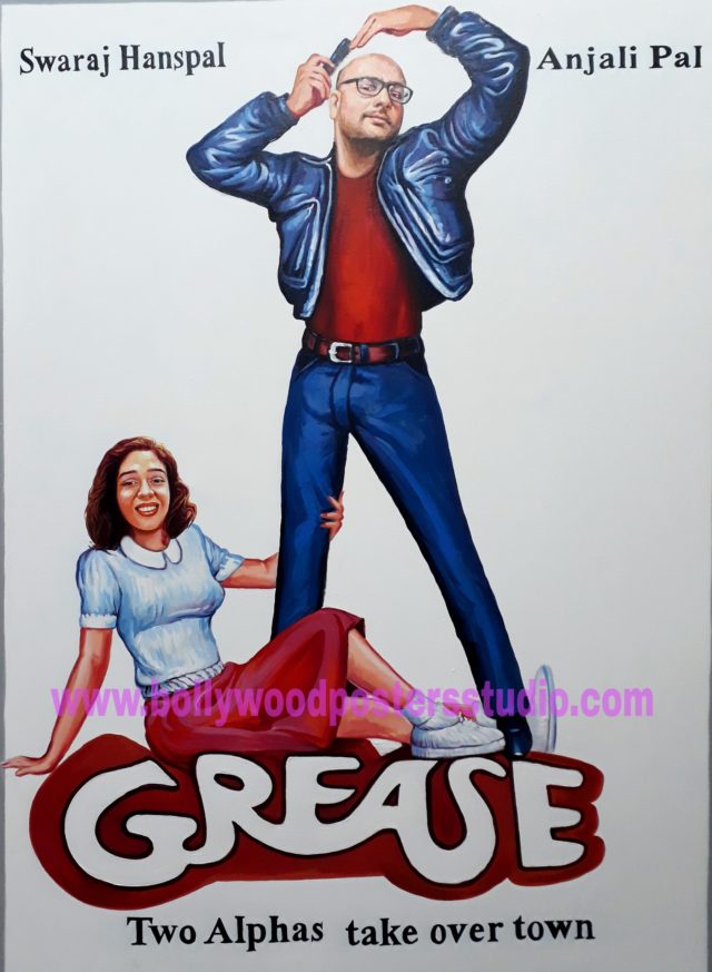 Custom hollywood posters in bollywood style