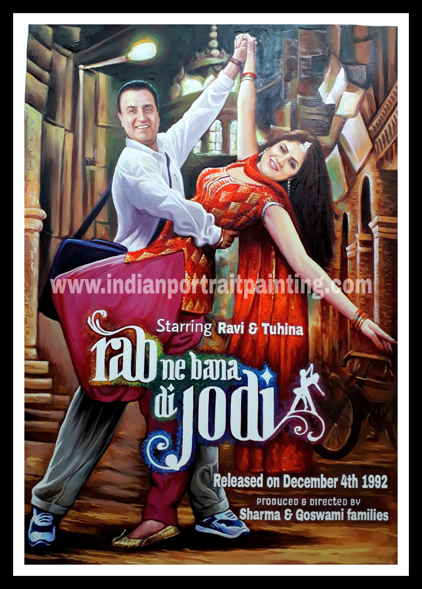 Bespoke Custom Bollywood Film Poster Custom Bollywood Posters Studio ...