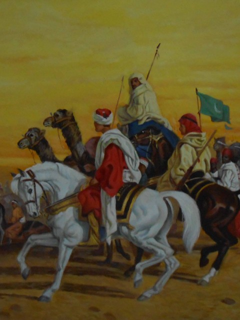 Arabic oil canvas paintings – Reproduction