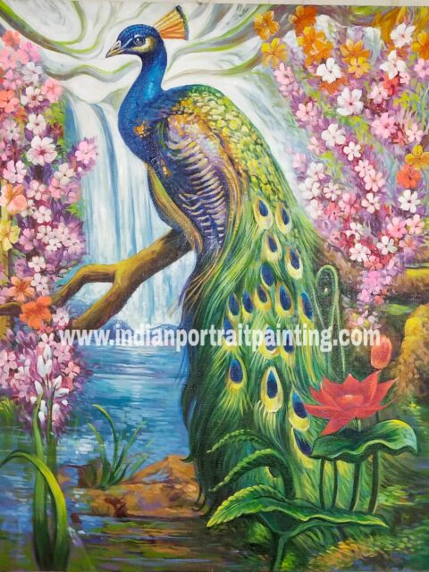 Oil canvas painting art