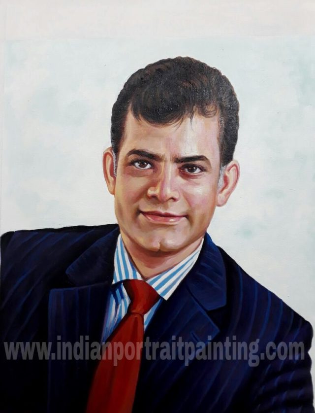 Portrait painting gifts with respect india online