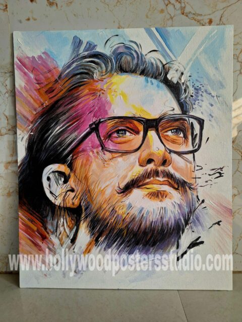 Contemporary oil paintings on canvas