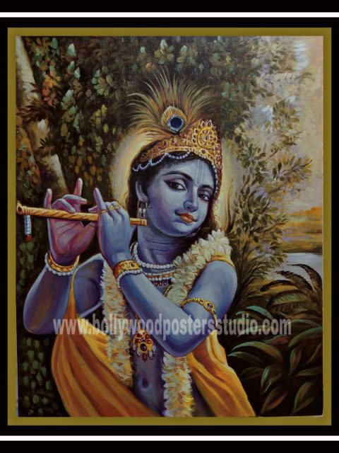 Original oil on canvas paintings – krishna